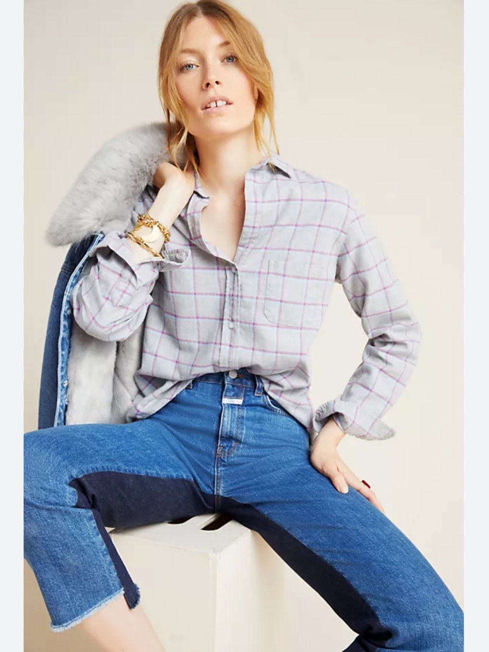 Grayson The Hero Flannel Buttondown Size 01 (XS)